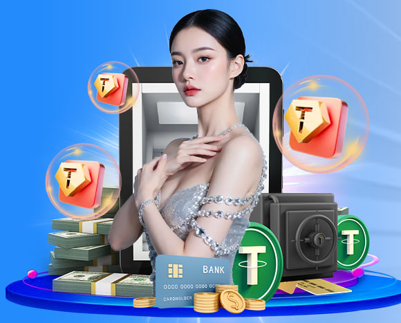 Hình ảnh quảng cáo của vf555 hiển thị nền tảng và các lợi ích