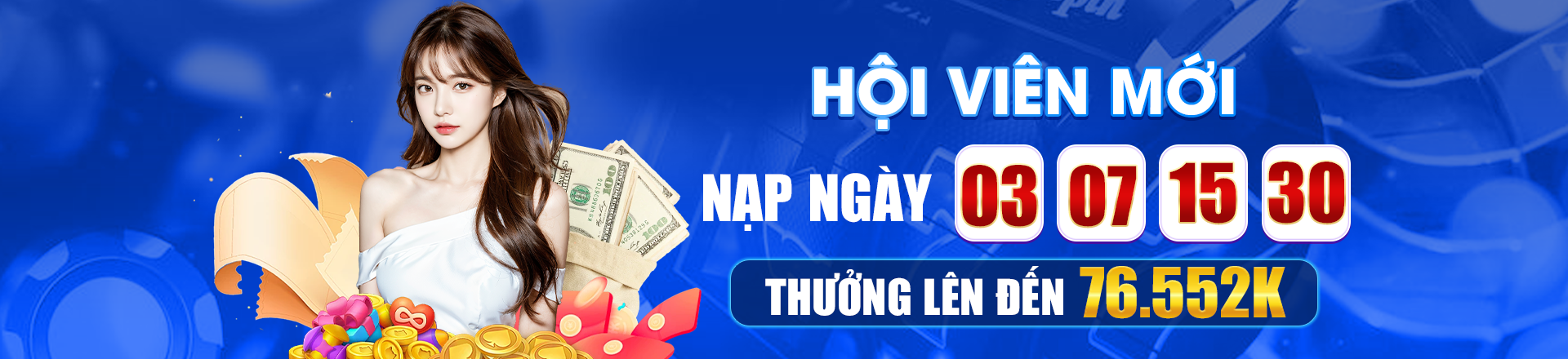 Hình ảnh quảng cáo của vf555 hiển thị nền tảng và các lợi ích